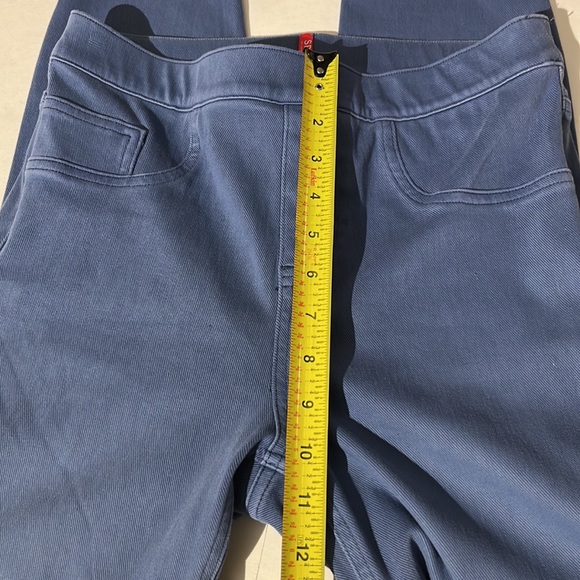 SPANX Jean-ish medium blue leggings ankle pants jeans - Picture 4 of 9